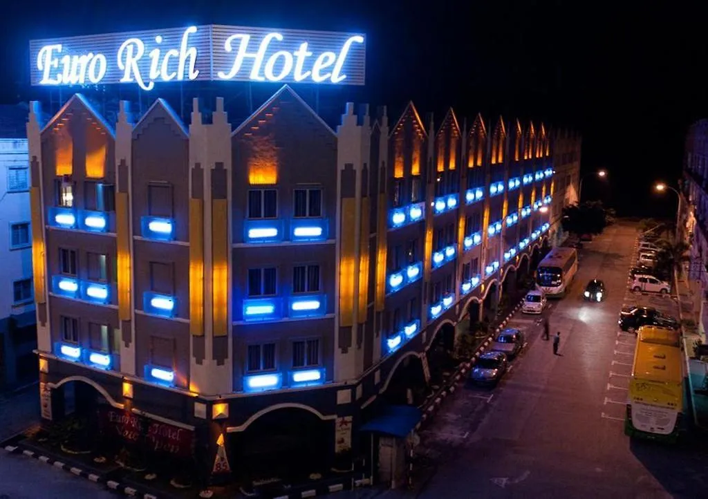 Euro Rich Hotel Melaka 3*, Malacca Malaysia