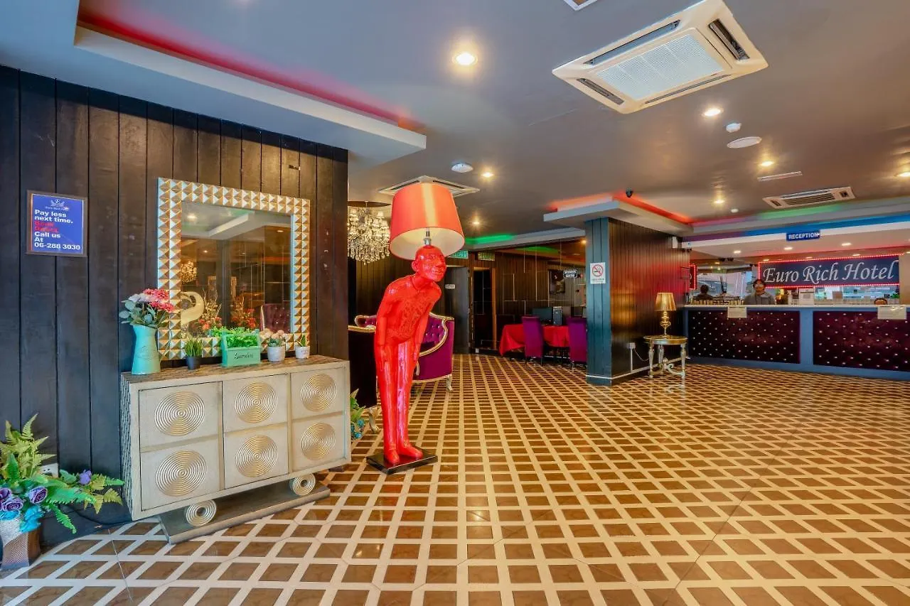 ***  ユーロ リッチ ホテル メラカ Malacca マレーシア