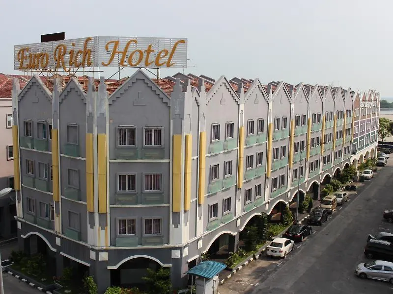 ユーロ リッチ ホテル メラカ Malacca マレーシア